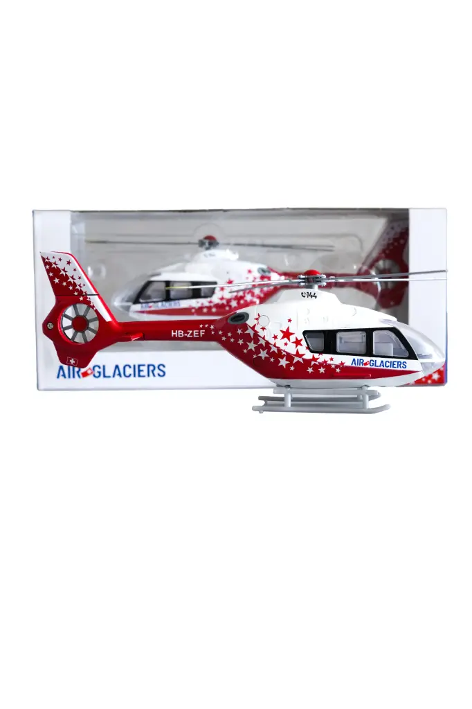 EC135 HB-ZEF Modell in 2024er-Lackierung