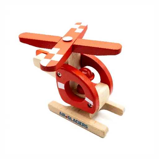 Hélicoptère en bois